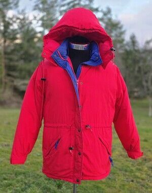 Cabelas Premier Goose Down Parka Jacket Puffer Full Zip Mens Size Large Vintage